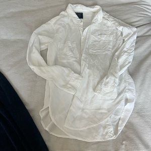Abercrombie & Fitch Oversized Cotton Shirt